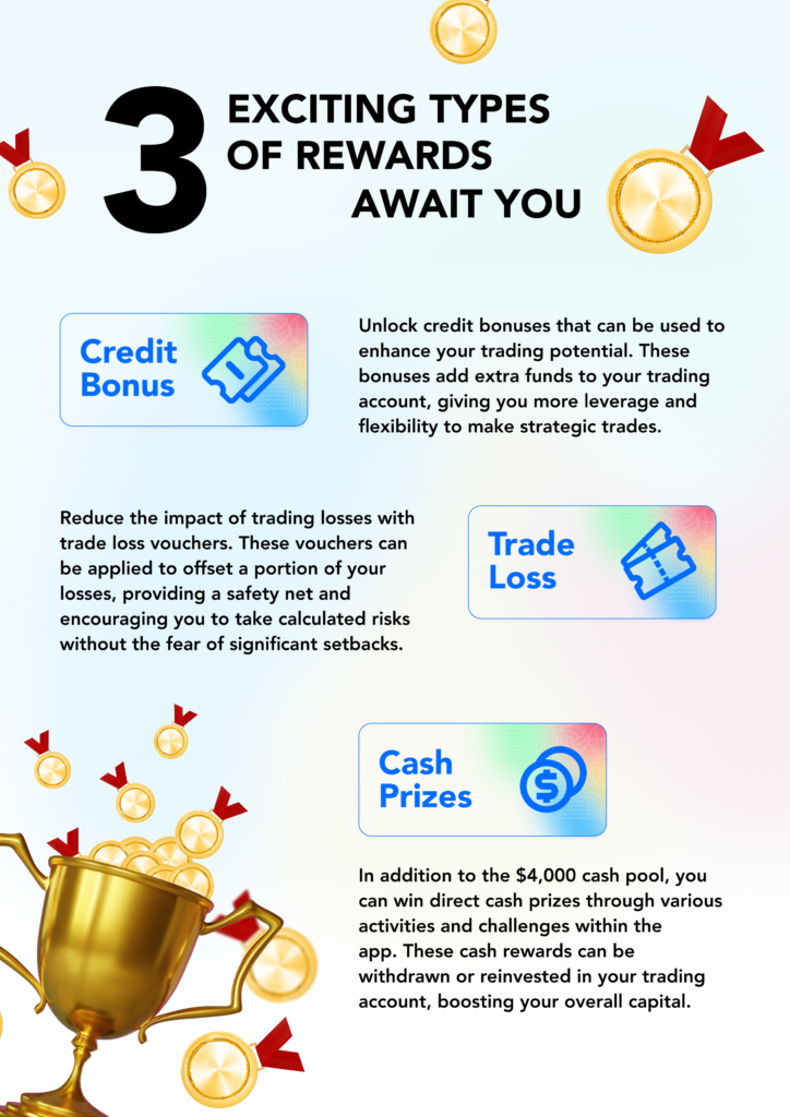 3 exciting types of rewards await you